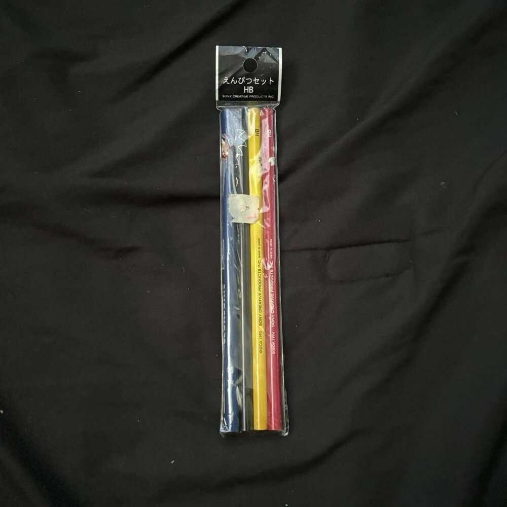 Sega Sonic The Hedgehog Pencil Set
